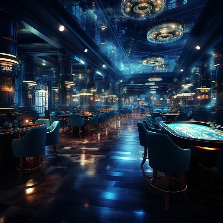 sdsb adalah poker player seated at live table with dealer and community cards visible